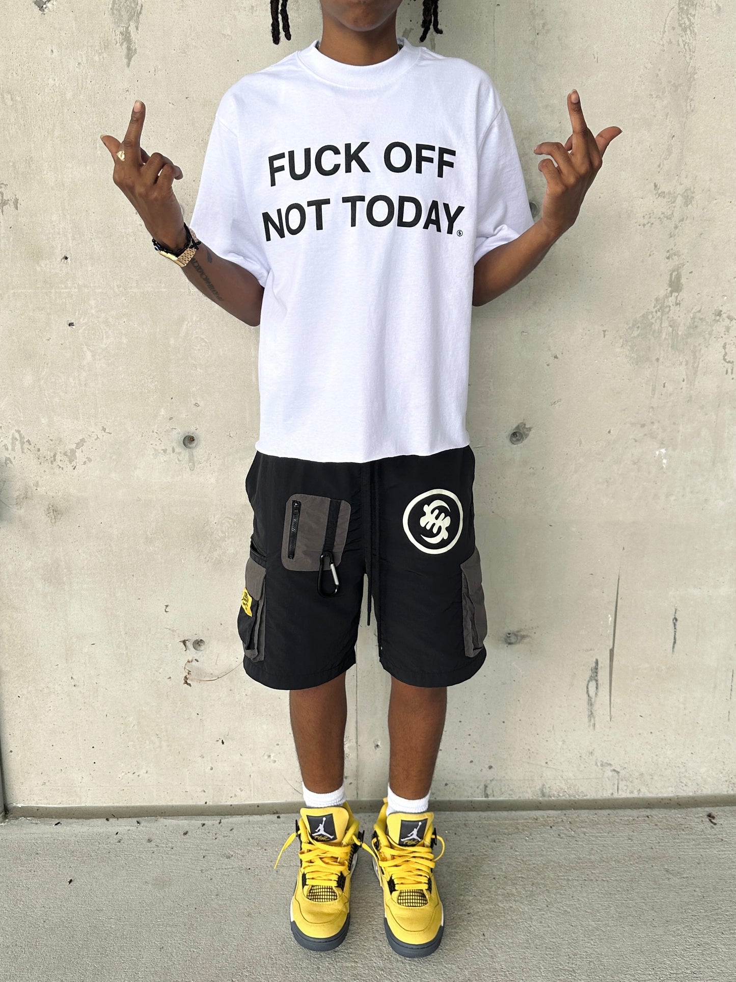 FUCK OFF TEE [WHITE]