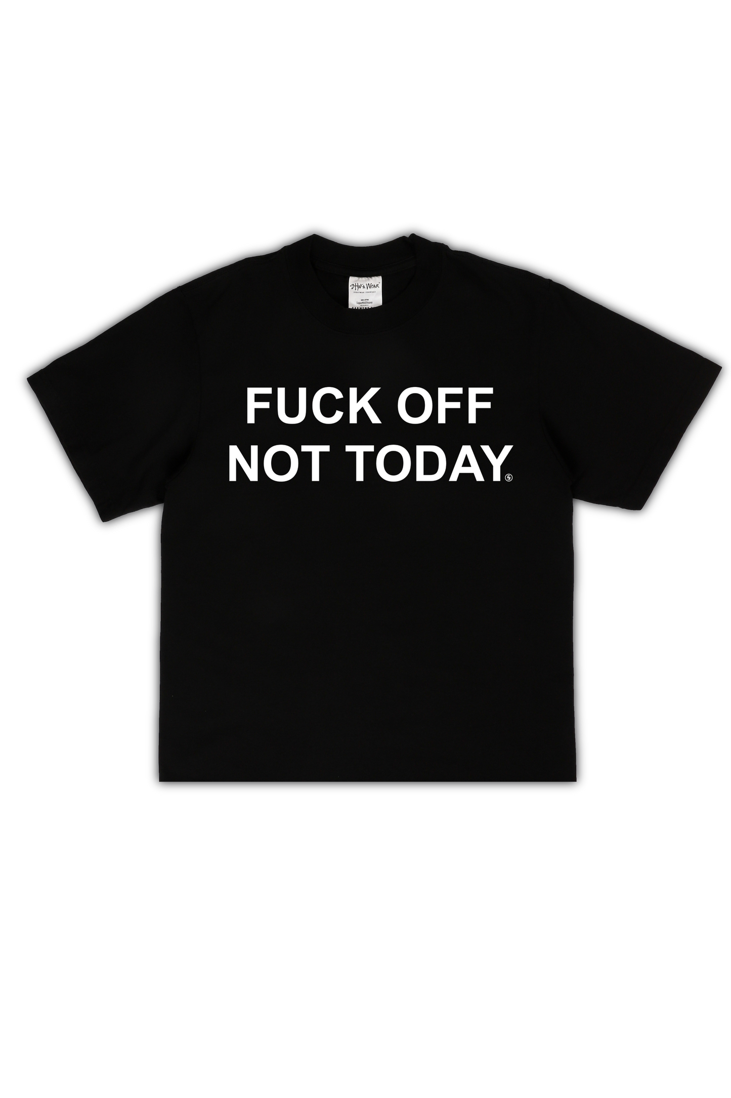 FUCK OFF TEE [BLACK]